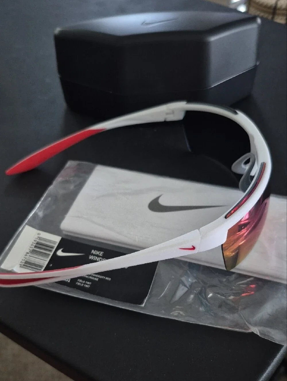 Nike Windshield 2.0 White Frame Sunglasses With Original Case And Booklet